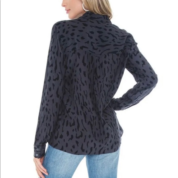 Rails Rhett Cheetah Print Shirt / Size Small - Picture 2 of 4